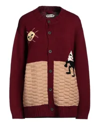 BODE Strickjacke Bordeaux