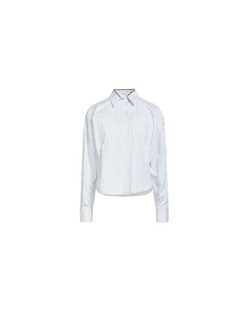 Brunello Cucinelli TOPS - Hemdenauf YOOX.COM Dunkelgrün