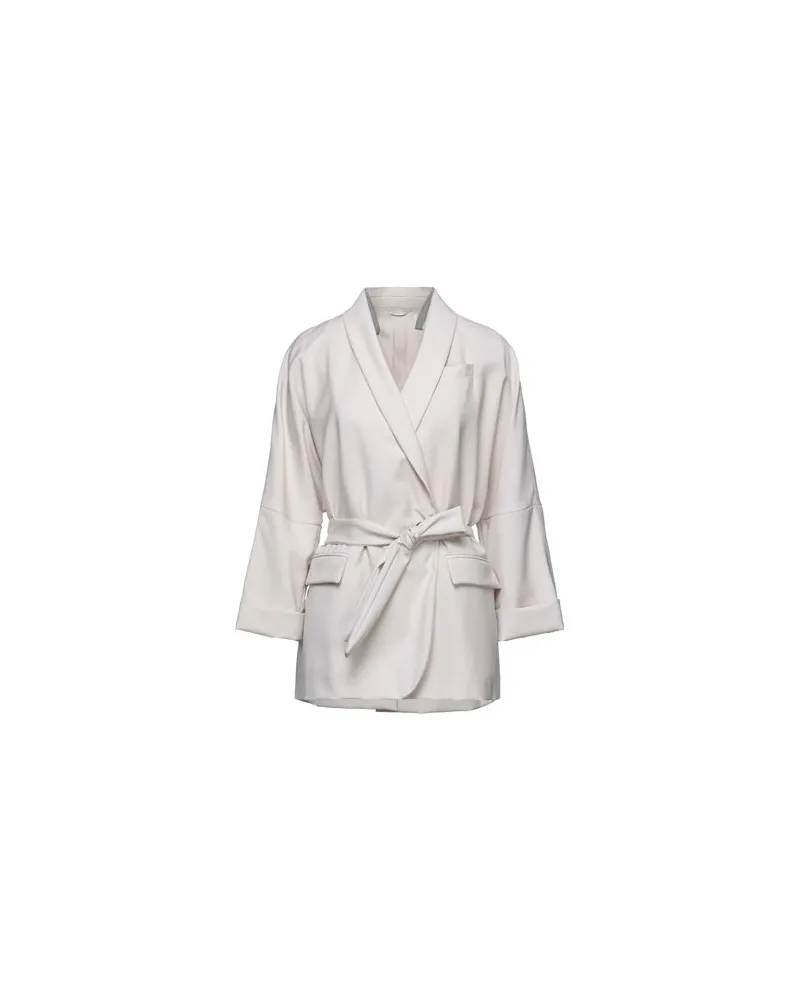 Brunello Cucinelli ANZÜGE und CO-ORDS - Blazersauf YOOX.COM Elfenbein