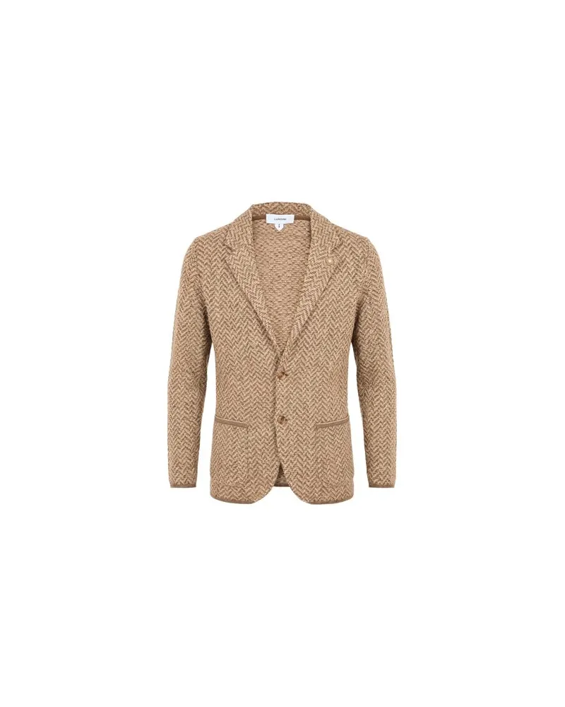 LARDINI STRICKWAREN - Strickjackenauf YOOX.COM Sand