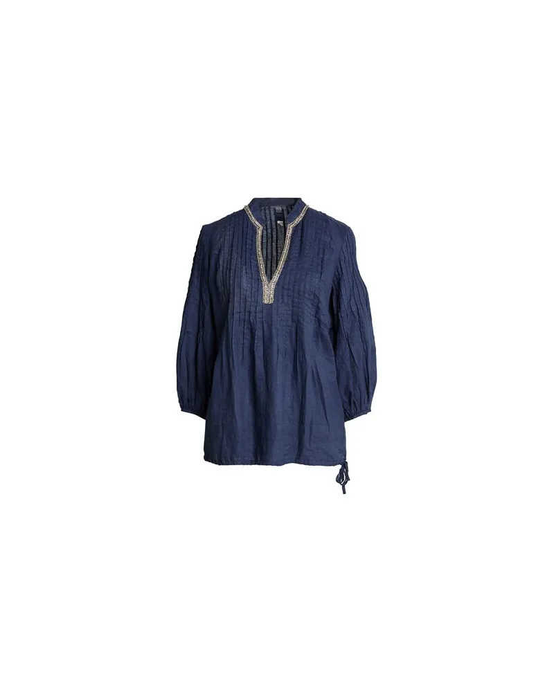120% Lino TOPS - Topsauf YOOX.COM Blau