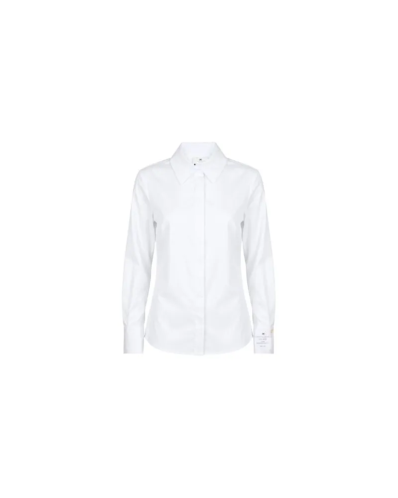Elisabetta Franchi TOPS - Hemdenauf YOOX.COM Weiß