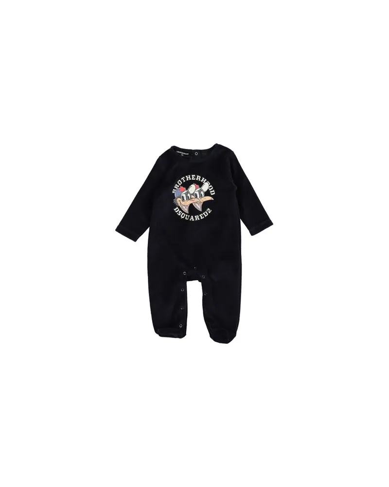 Dsquared2 NEUGEBORENE - Babystrampler & -Latzhoseauf YOOX.COM Marineblau