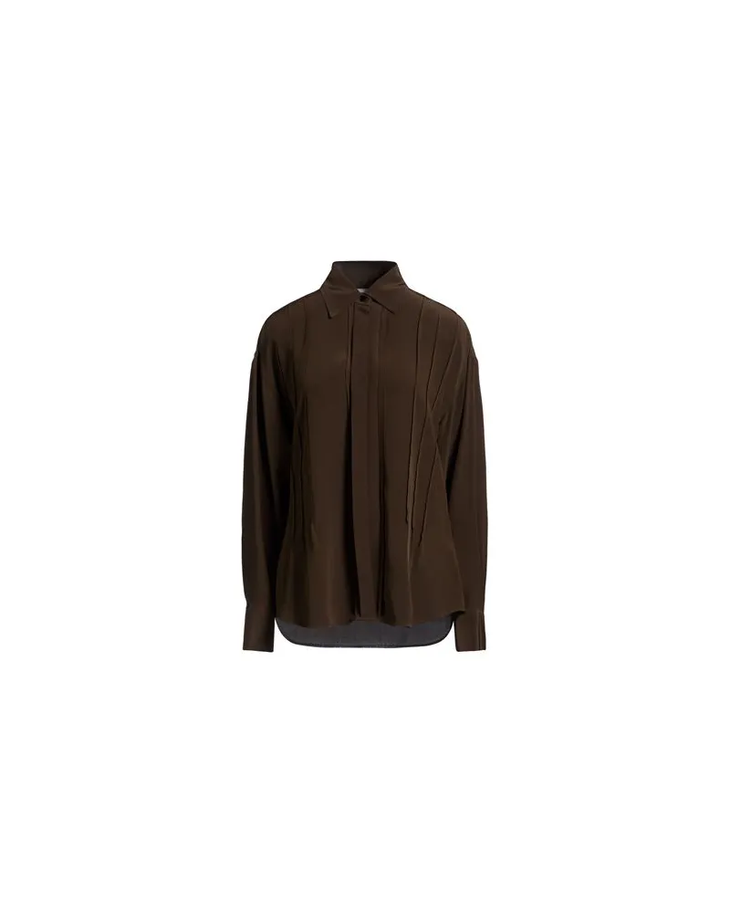 Victoria Beckham TOPS - Hemdenauf YOOX.COM Militärgrün