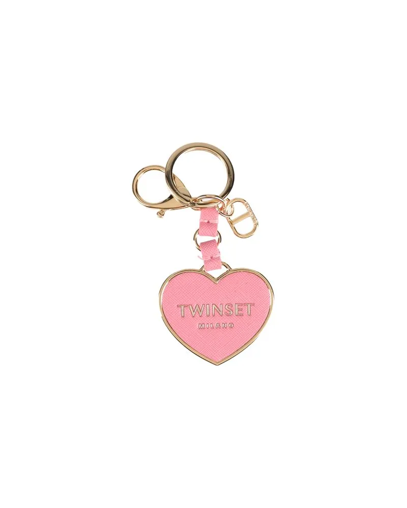 Twin-Set Kleinlederwaren - Schlüsselanhängerauf YOOX.COM Rosa