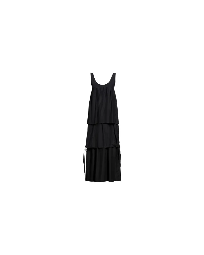 ALYSI KLEIDER - Maxi-Kleiderauf YOOX.COM Schwarz