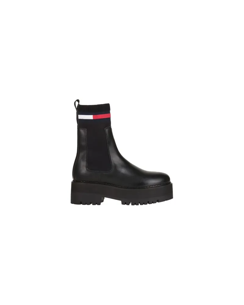 Tommy Hilfiger SCHUHE - Stiefelettenauf YOOX.COM Schwarz