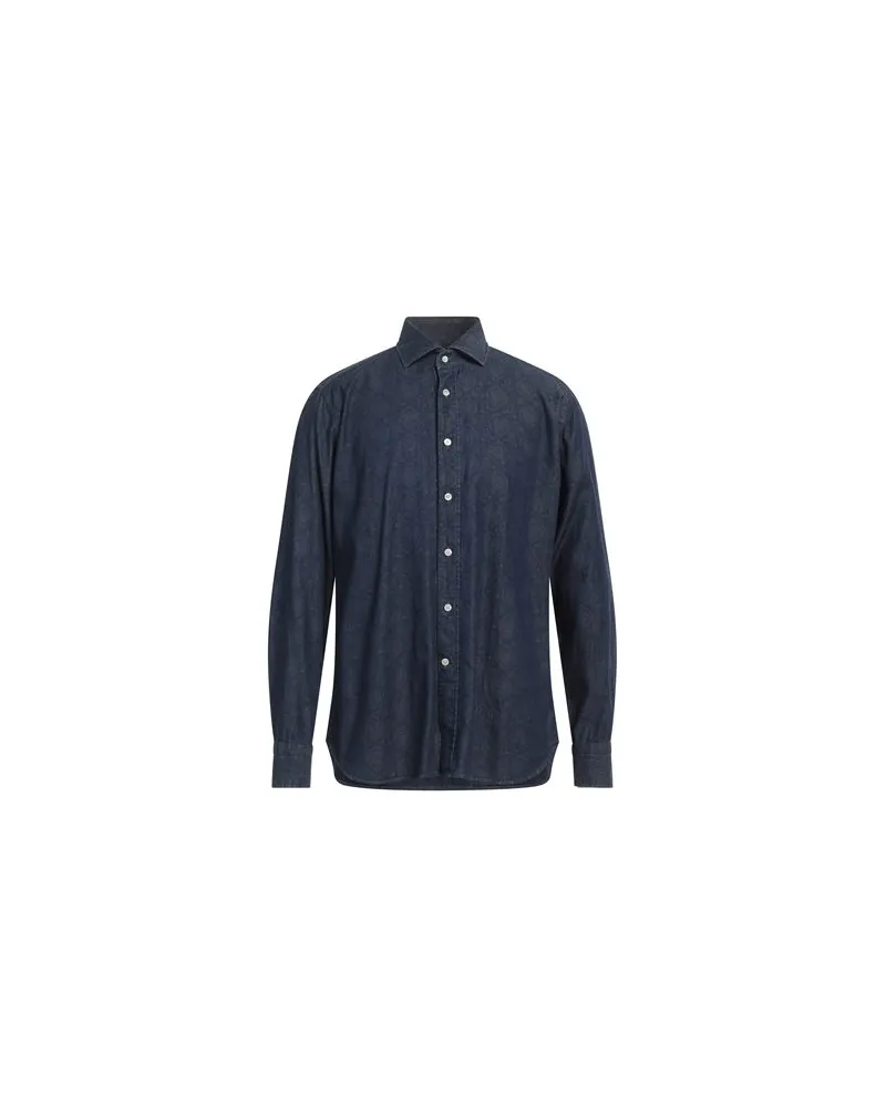 Caliban TOPS - Jeanshemdenauf YOOX.COM Blau