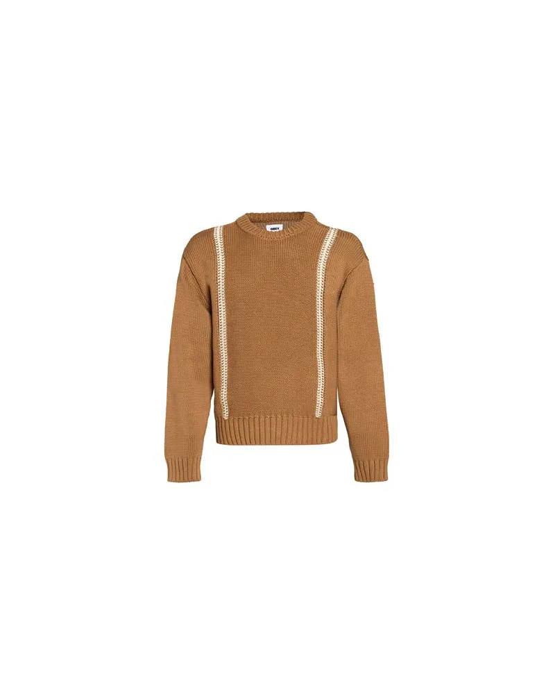 Obey STRICKWAREN - Pulloverauf YOOX.COM Braun