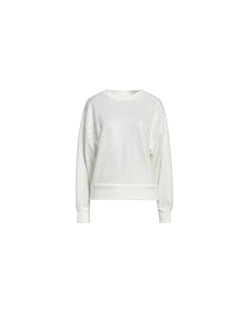 P.A.R.O.S.H. TOPS - Sweatshirtsauf YOOX.COM Elfenbein