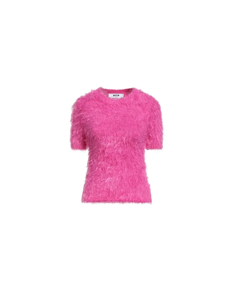 MSGM STRICKWAREN - Pulloverauf YOOX.COM Fuchsia