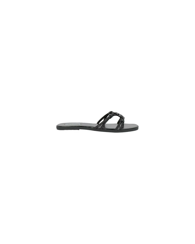 Karl Lagerfeld SCHUHE - Sandalenauf YOOX.COM Schwarz