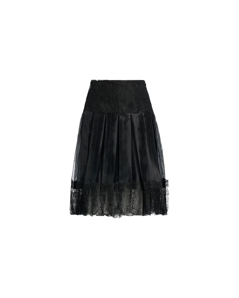 Ermanno Scervino HOSEN & RÖCKE - Midi-Röckeauf YOOX.COM Schwarz