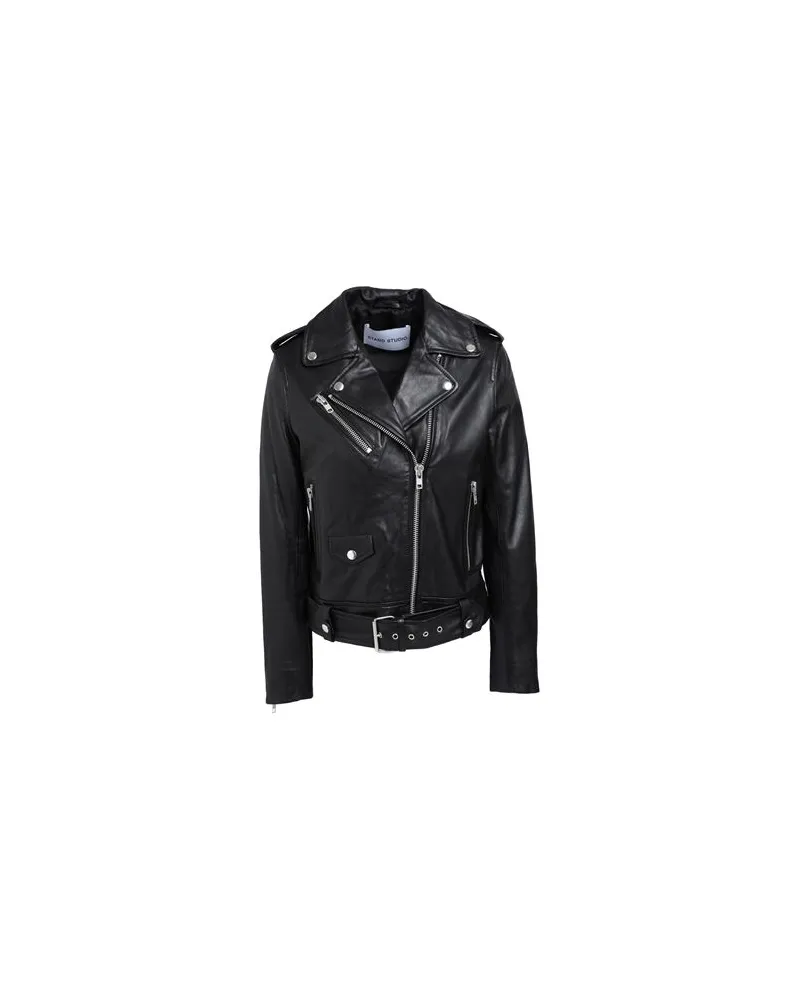 STAND JACKEN & MÄNTEL - Jacken und Anoraksauf YOOX.COM Schwarz