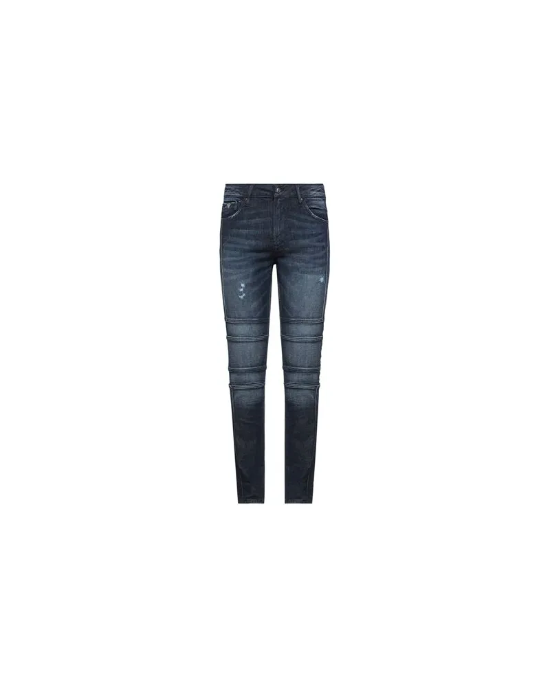 Guess HOSEN & RÖCKE - Jeanshosenauf YOOX.COM Blau