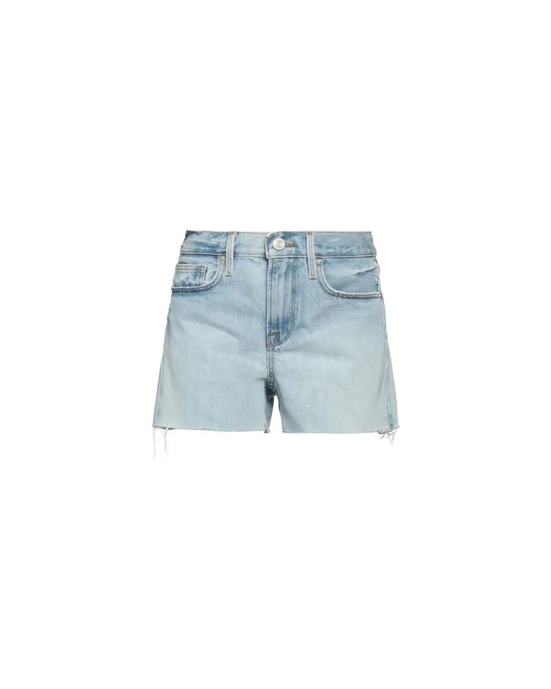 Frame Denim HOSEN & RÖCKE - Jeansshortsauf YOOX.COM Blau