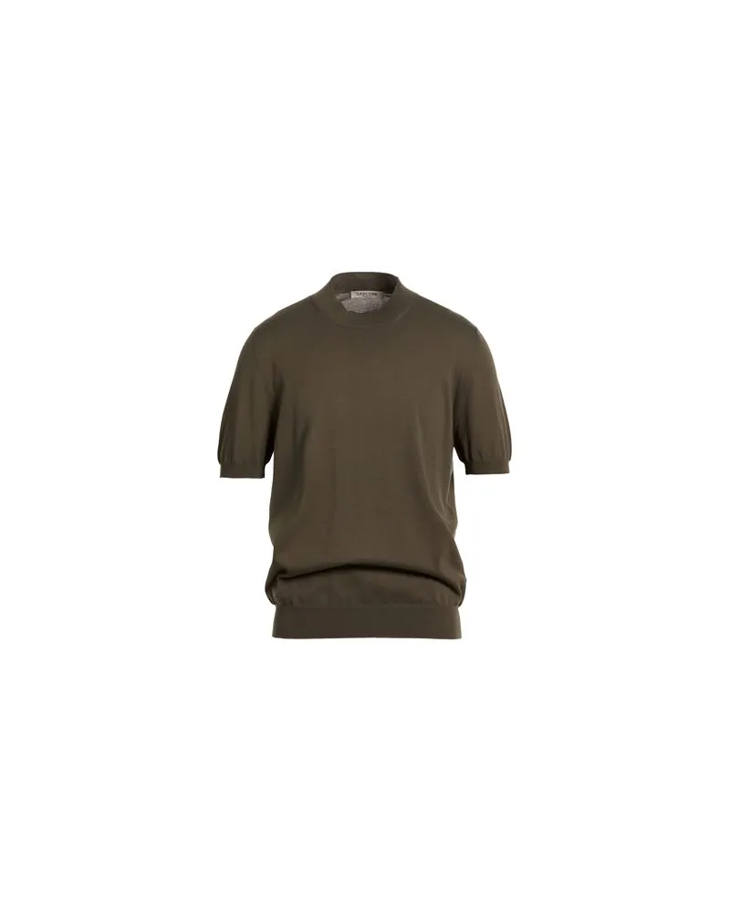 La Fileria STRICKWAREN - Pulloverauf YOOX.COM Militärgrün