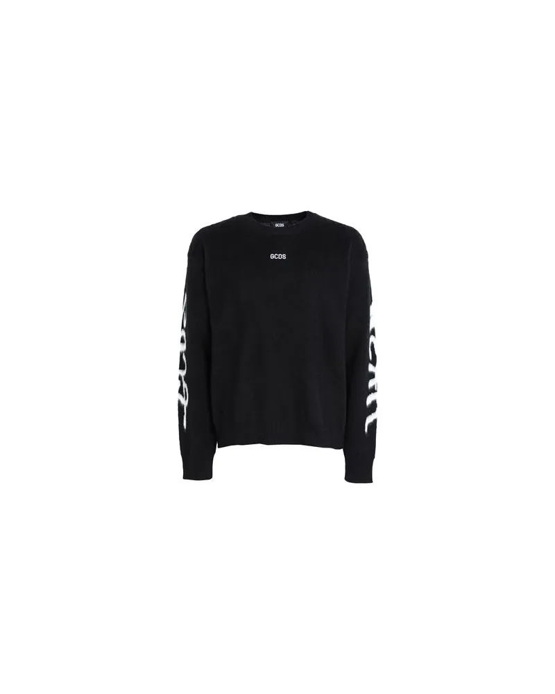 GCDS STRICKWAREN - Pulloverauf YOOX.COM Schwarz