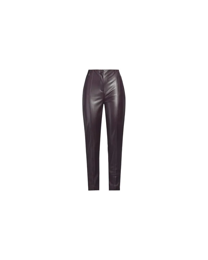 Patrizia Pepe HOSEN & RÖCKE - Hosenauf YOOX.COM Pflaume