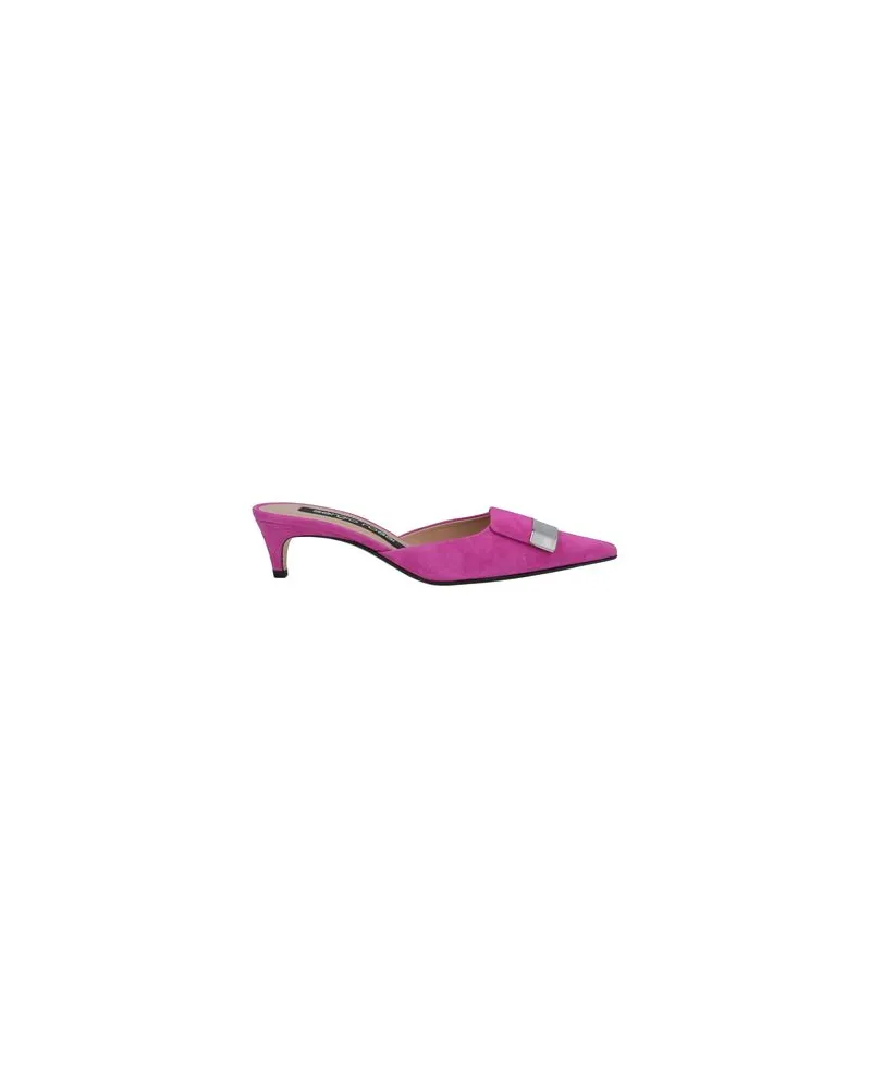Sergio Rossi SCHUHE - Mules & Clogsauf YOOX.COM Fuchsia