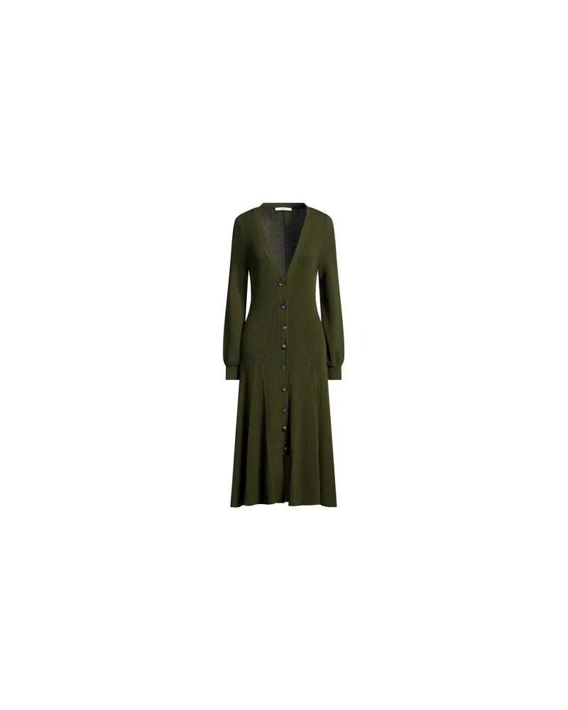 Maliparmi KLEIDER - Midi-Kleiderauf YOOX.COM Militärgrün