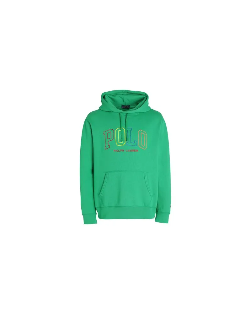Ralph Lauren THE RL FLEECE LOGO HOODIE  - TOPS - Sweatshirtsauf YOOX.COM Grün