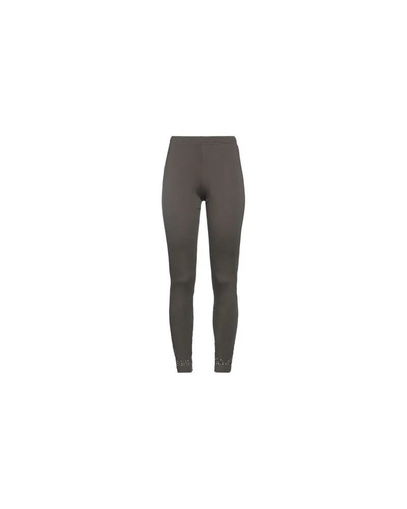 Happiness HOSEN & RÖCKE - Leggingsauf YOOX.COM Militärgrün