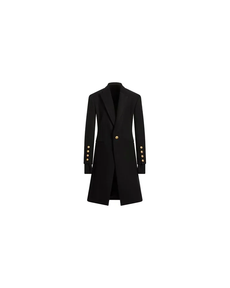 Balmain JACKEN & MÄNTEL - Mäntelauf YOOX.COM Schwarz