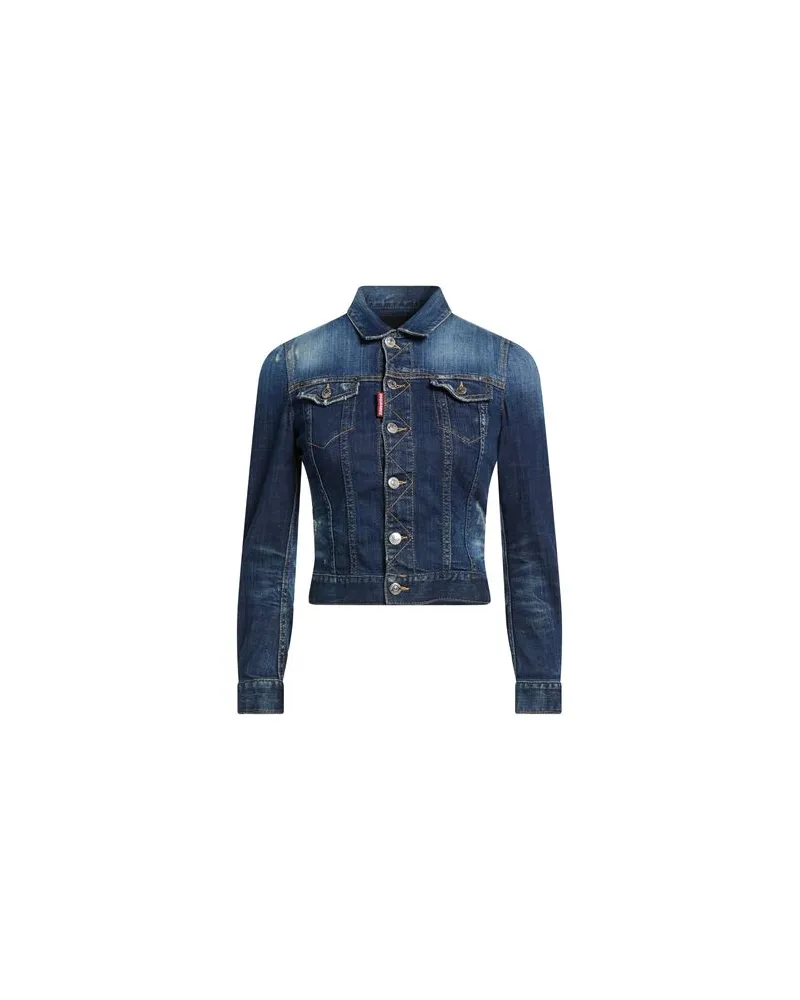 Dsquared2 JACKEN & MÄNTEL - Jeansjacken/Mäntelauf YOOX.COM Blau
