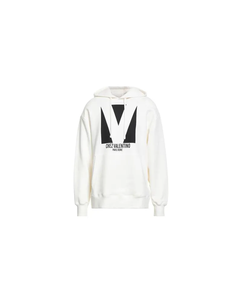 Valentino Garavani TOPS - Sweatshirtsauf YOOX.COM Elfenbein