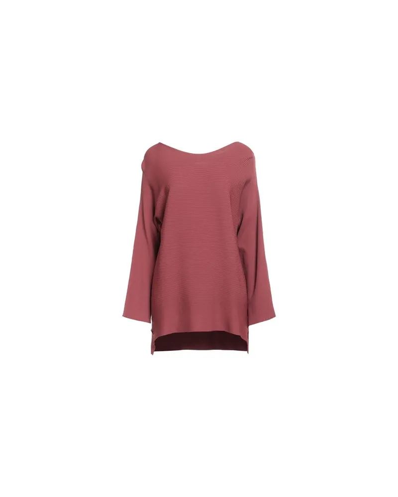 Liviana Conti STRICKWAREN - Pulloverauf YOOX.COM Ziegelrot