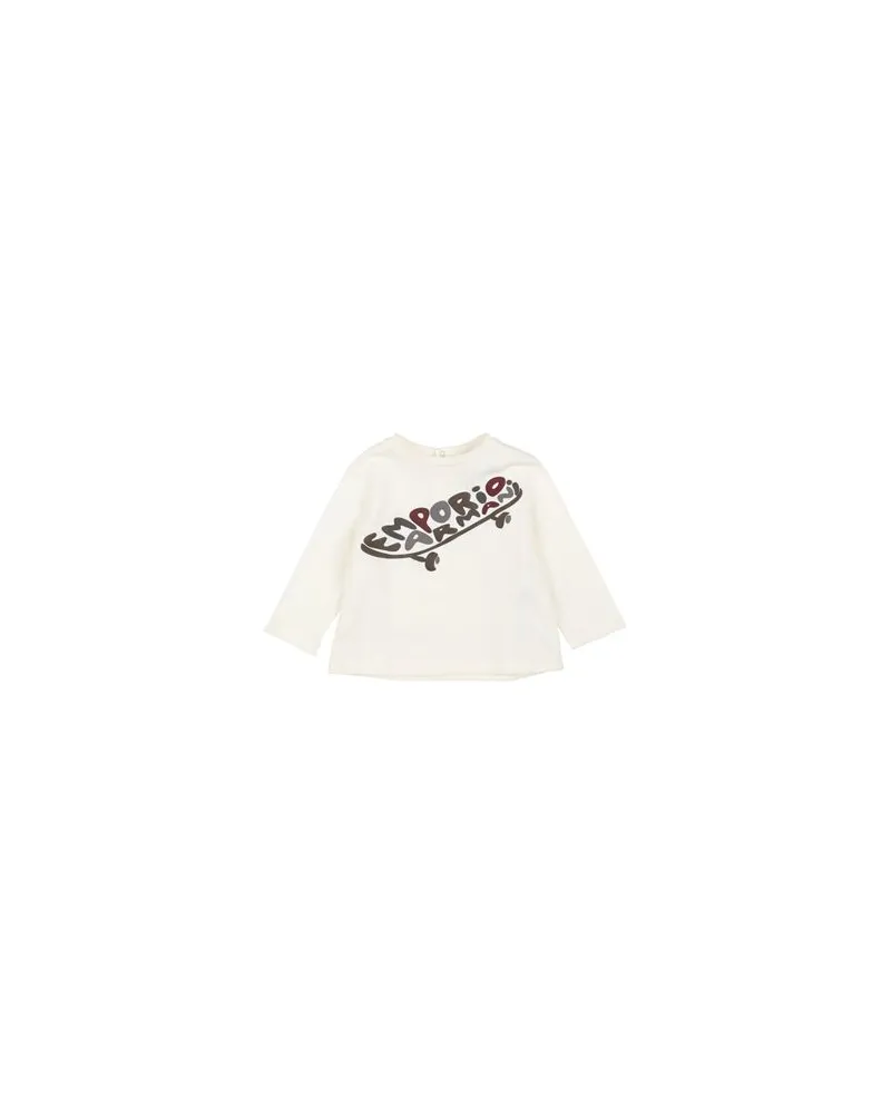 Emporio Armani TOPS - T-shirtsauf YOOX.COM Elfenbein