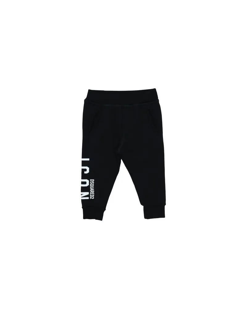 Dsquared2 ICON - HOSEN & RÖCKE - Hosenauf YOOX.COM Schwarz