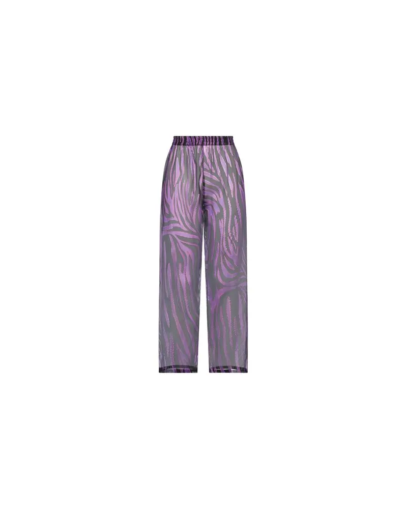 Versace HOSEN & RÖCKE - Hosenauf YOOX.COM Violett