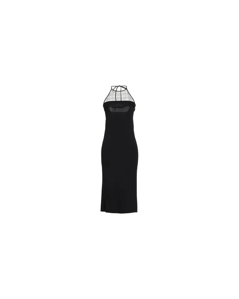 Actitude by Twinset KLEIDER - Midi-Kleiderauf YOOX.COM Schwarz
