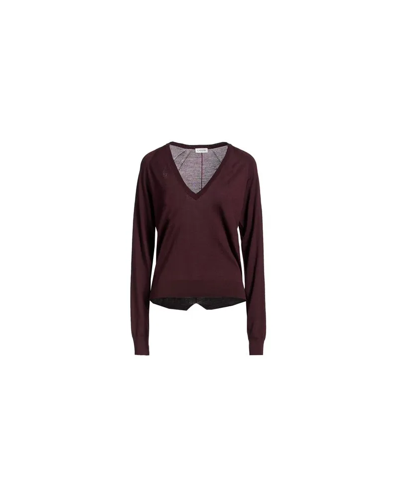 Lanvin STRICKWAREN - Pulloverauf YOOX.COM Bordeaux