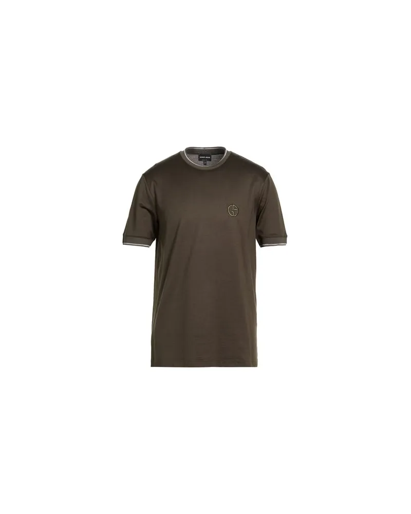 Giorgio Armani TOPS - T-shirtsauf YOOX.COM Militärgrün