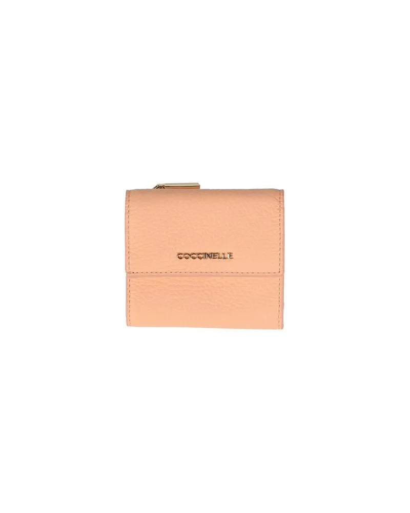 Coccinelle Kleinlederwaren - Brieftaschenauf YOOX.COM Pfirsich