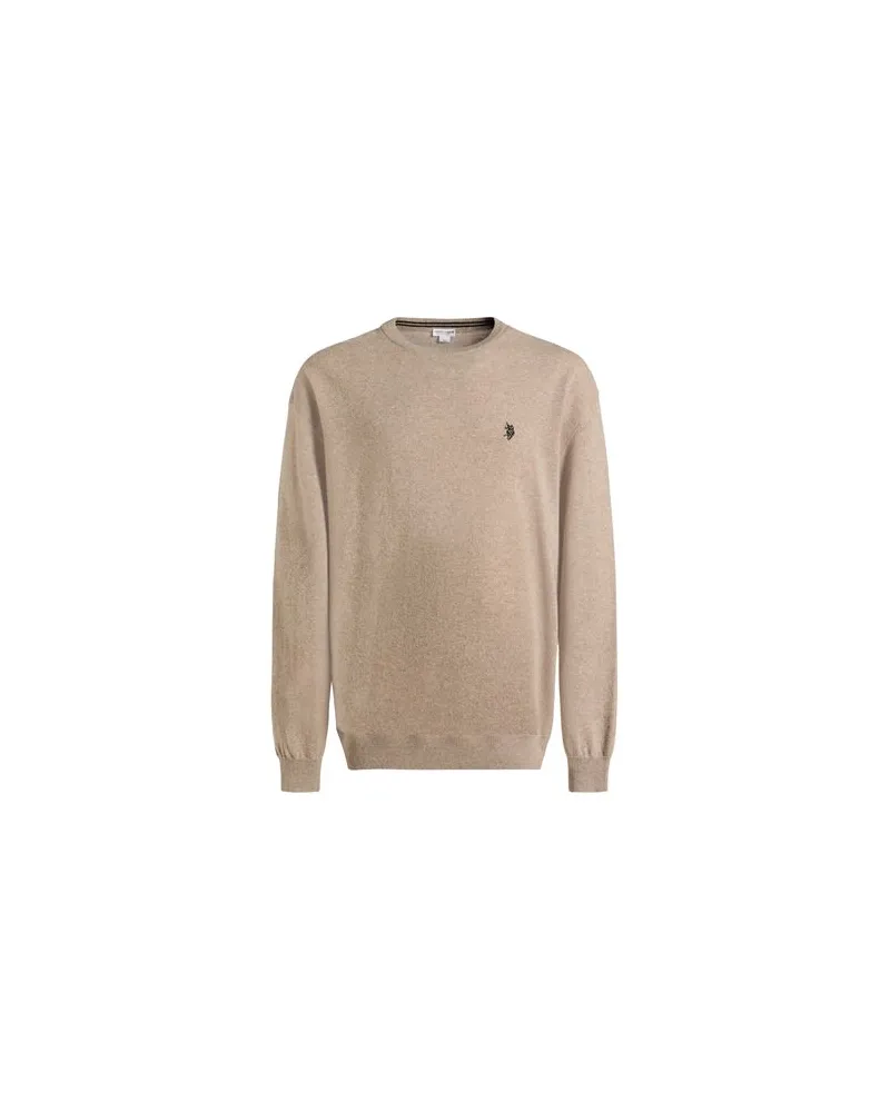 U.S. Polo Assn.  STRICKWAREN - Pulloverauf YOOX.COM Maulwurfsgrau