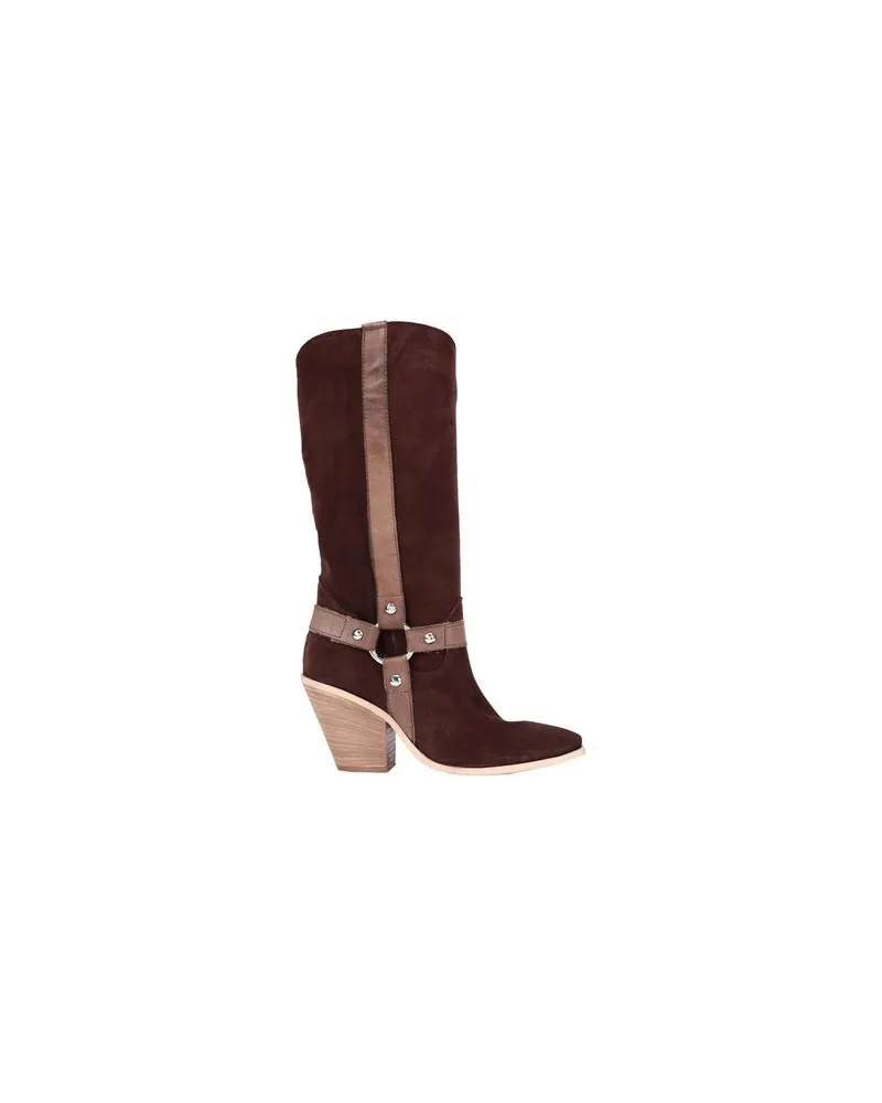 George J. Love SCHUHE - Stiefelauf YOOX.COM Braun