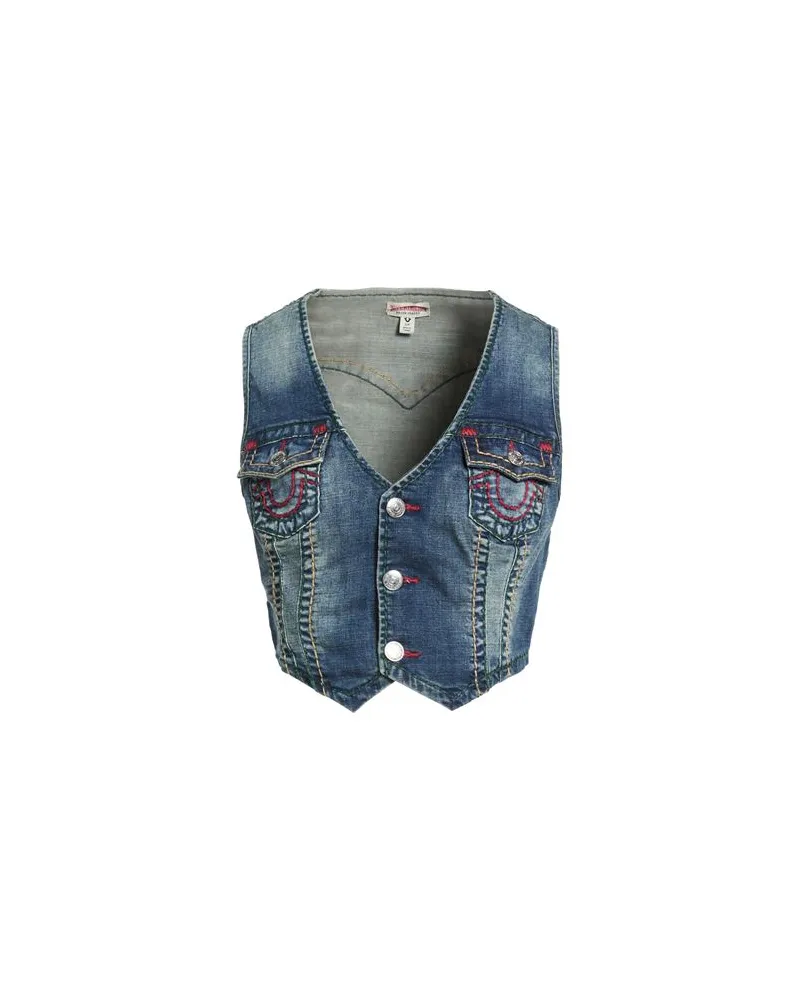True Religion JACKEN & MÄNTEL - Jeansjacken/Mäntelauf YOOX.COM Blau