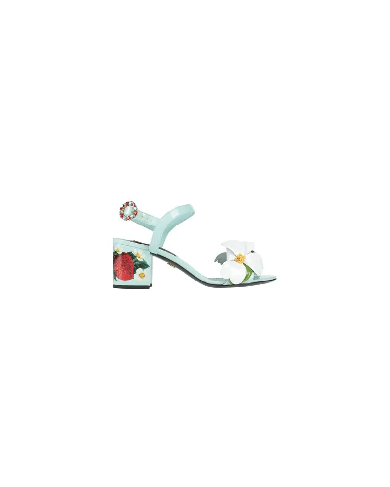 Dolce & Gabbana SCHUHE - Sandalenauf YOOX.COM Himmelblau