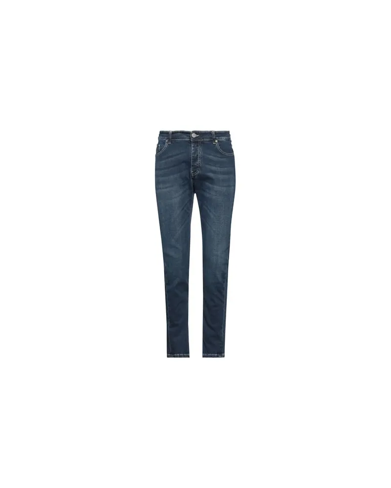 PMDS PREMIUM MOOD DENIM SUPERIOR HOSEN & RÖCKE - Jeanshosenauf YOOX.COM Blau