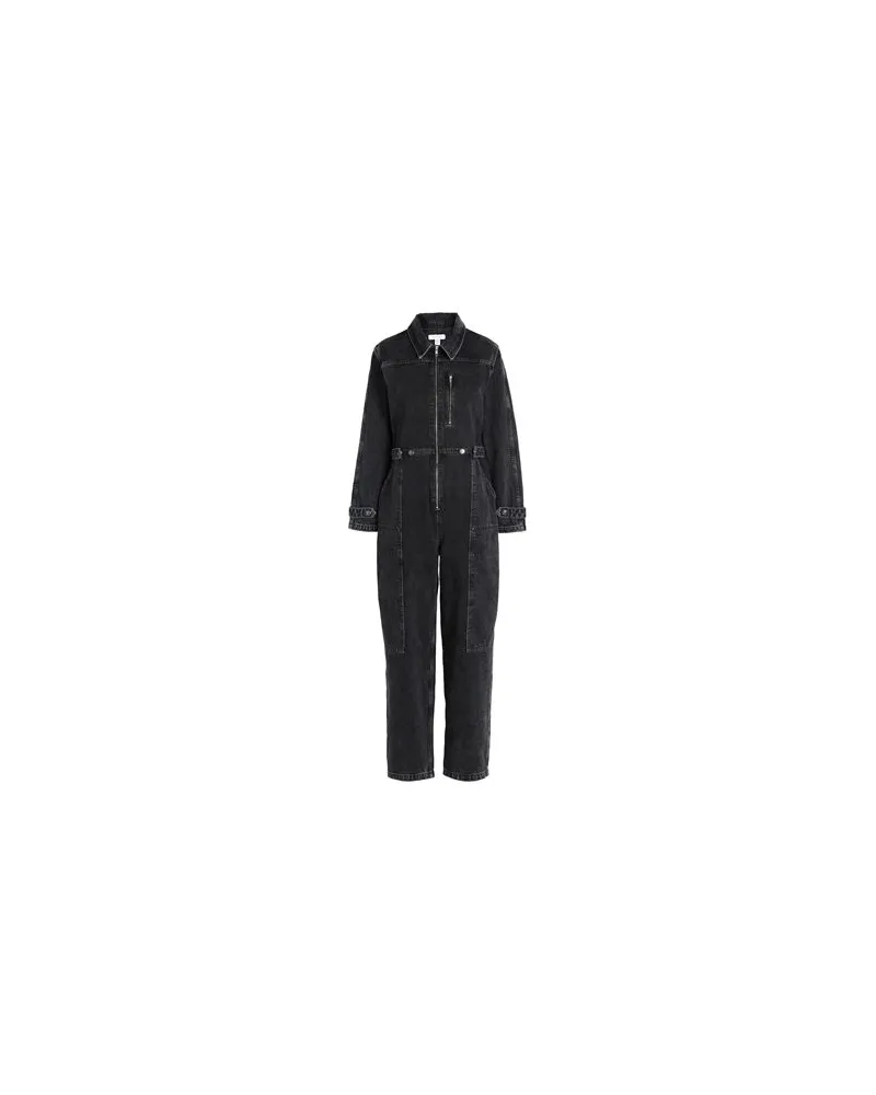 Topshop OVERALLS - Jumpsuitsauf YOOX.COM Schwarz