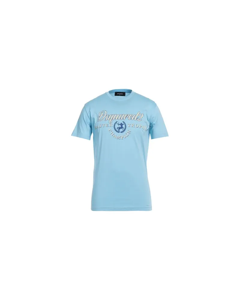 Dsquared2 TOPS - T-shirtsauf YOOX.COM Himmelblau