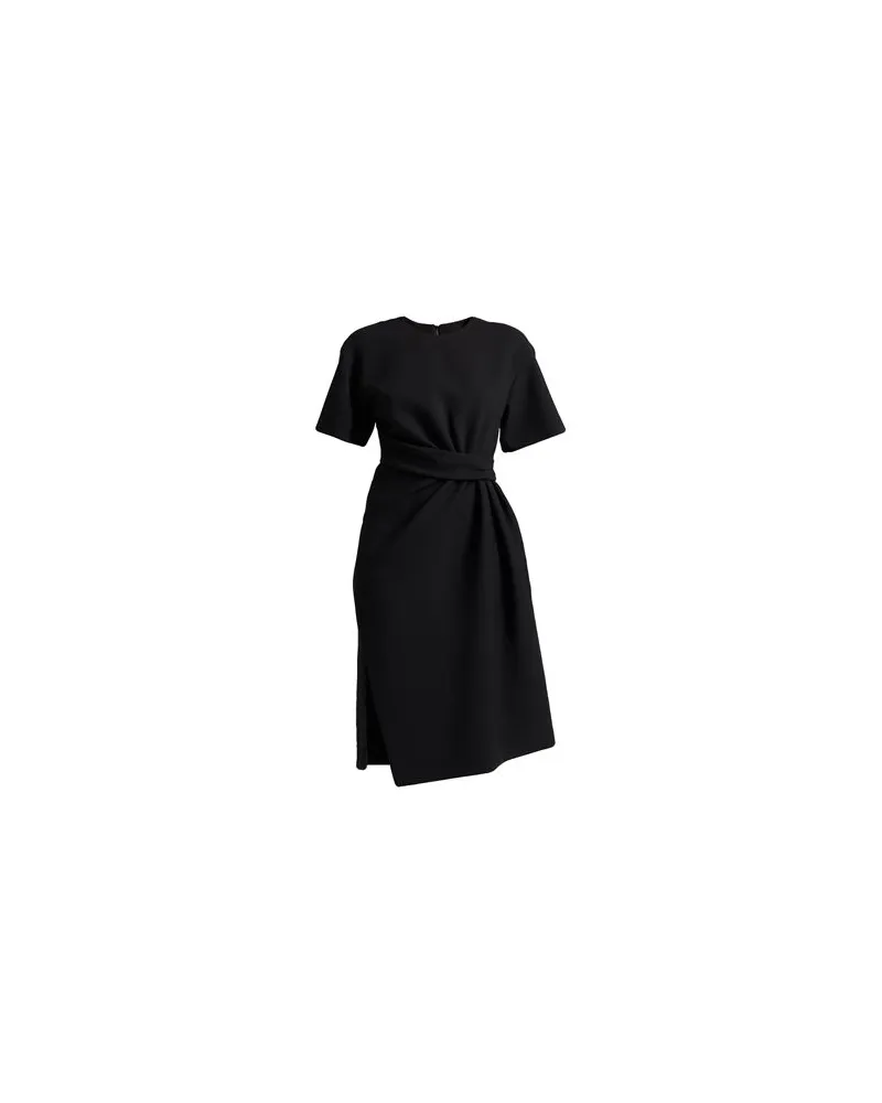 Mantù KLEIDER - Midi-Kleiderauf YOOX.COM Schwarz