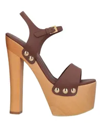 Giuseppe Zanotti Mules & Clogs Dunkelbraun