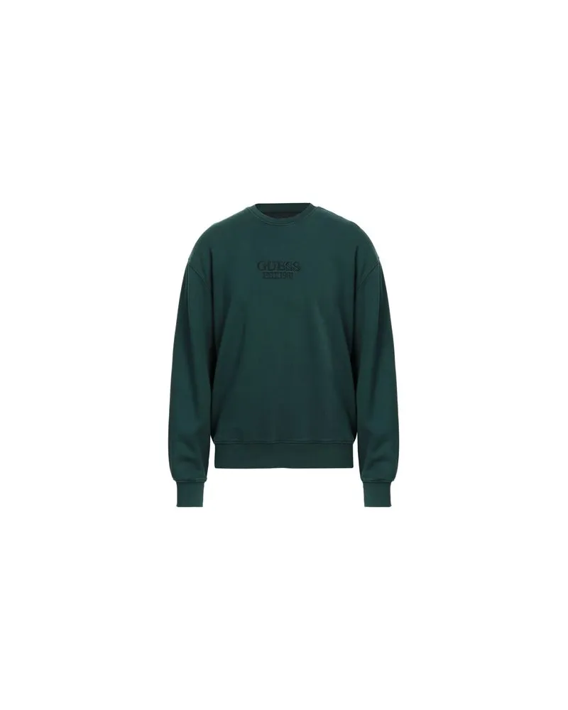Guess TOPS - Sweatshirtsauf YOOX.COM Dunkelgrün