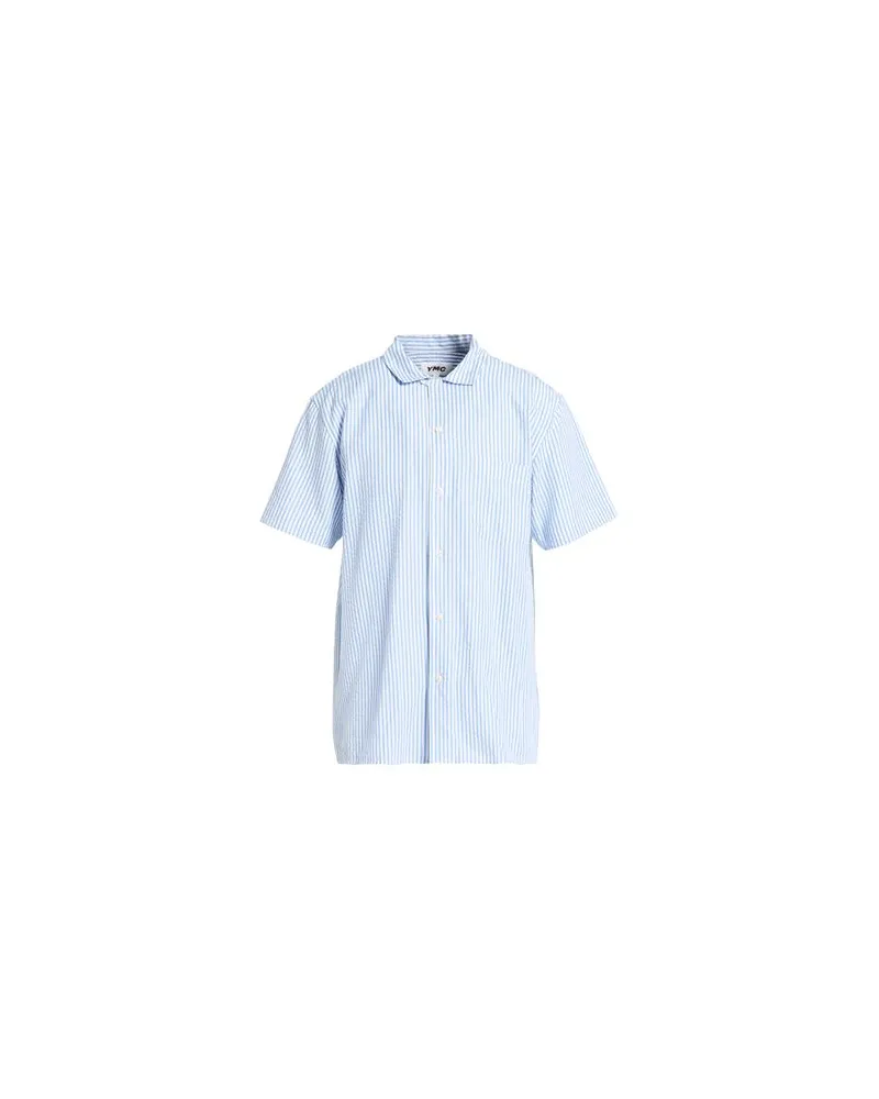 YMC TOPS - Hemdenauf YOOX.COM Azurblau