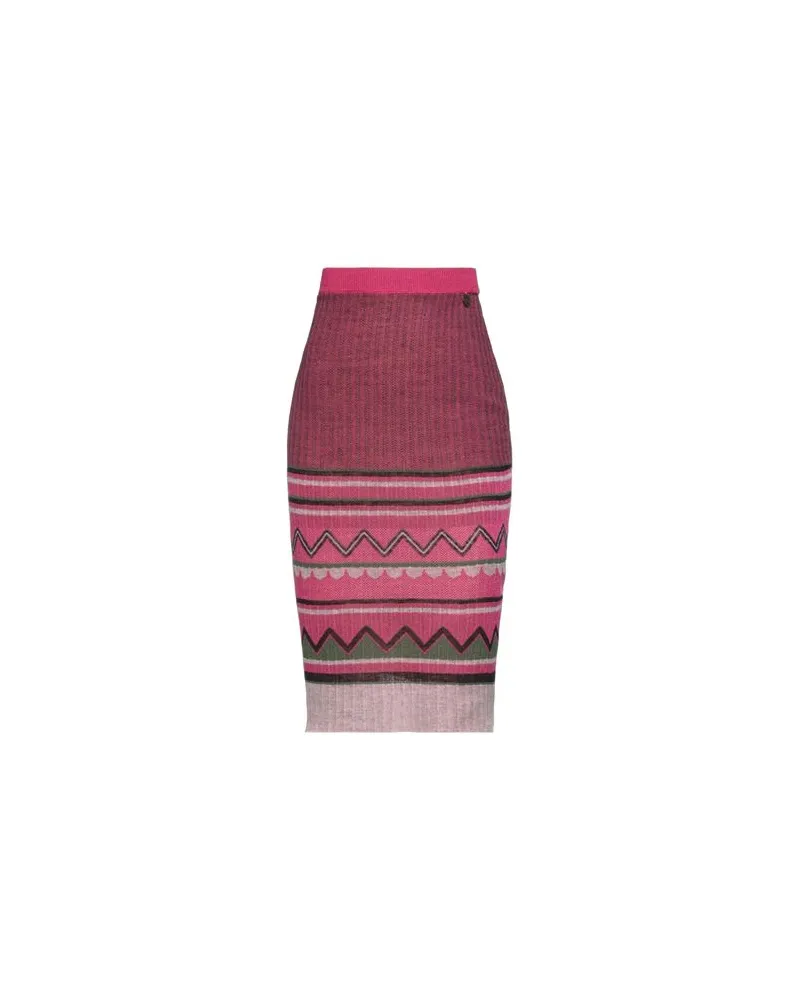 Twin-Set HOSEN & RÖCKE - Midi-Röckeauf YOOX.COM Fuchsia